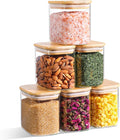 ComSaf 0.7 Qt Rectangle Glass Storage Containers by ComSaf