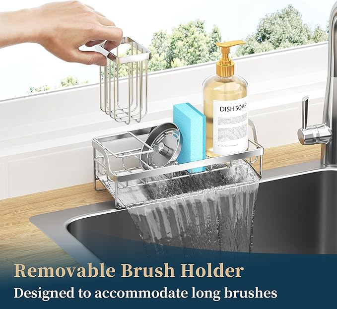 Consumest Sponge Holder for Kitchen Sink - Image 4