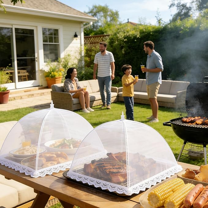 Mesh Food Covers for Outside - Image 4