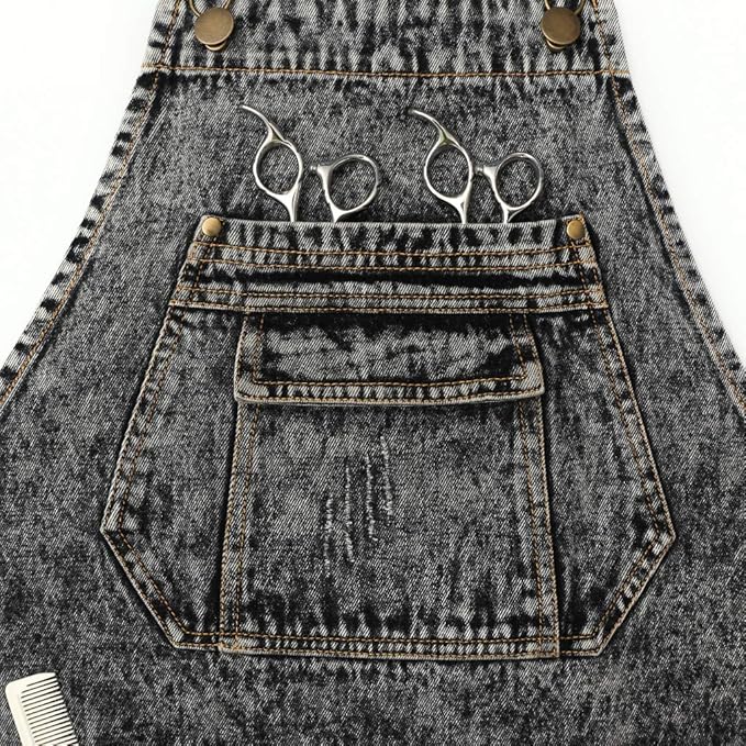 Jeanerlor - Denim Apron with Pockets - Image 7