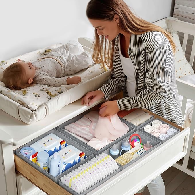 DIMJ Drawer Organizer Clothes Storage - Image 3