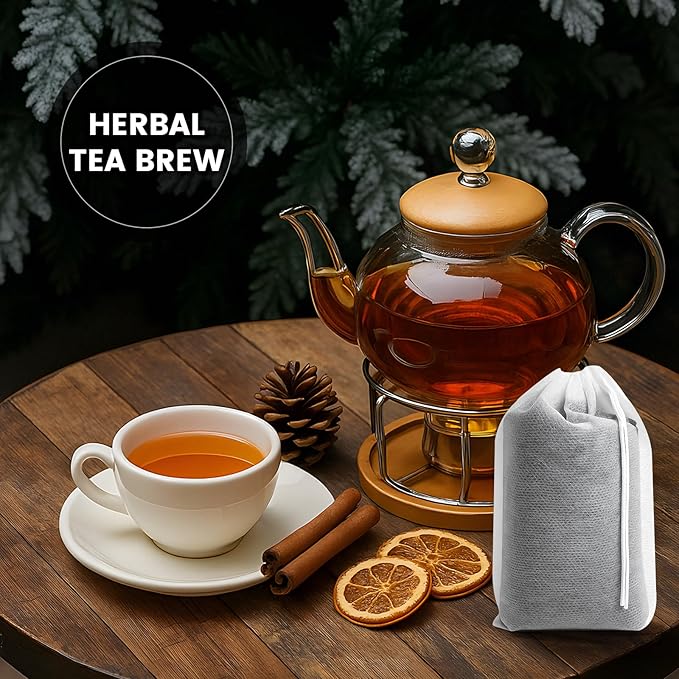 Cold Brew Bags, 8 * 12 Inch Fine Mesh Drawstring Pouches, Fits Mason Jars & - Image 9