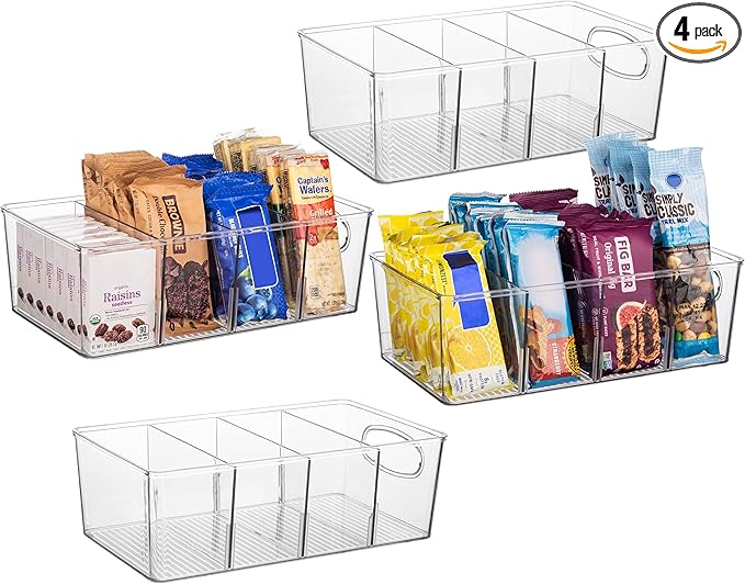 ClearSpace Plastic Pantry Bins by ClearSpace