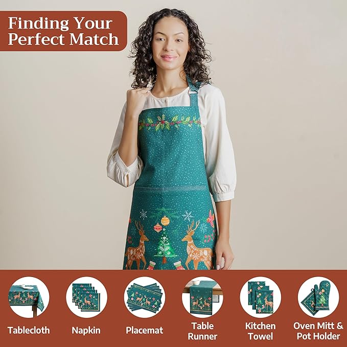 Maison d' Hermine 100% Cotton Apron - Image 4