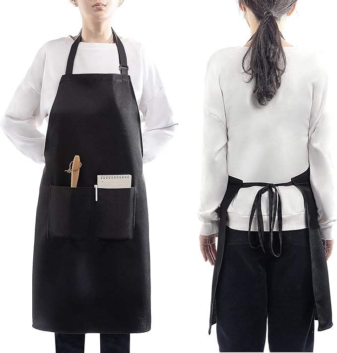 4 Pack Adjustable Apron, Machine Washable Apron Perfact - Image 6