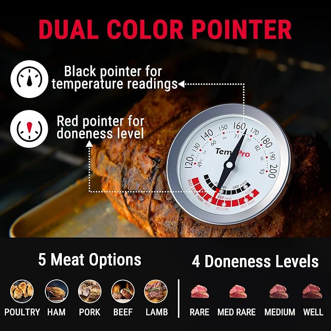 TempPro APT200 2 Pcs Meat Thermometer - Image 3