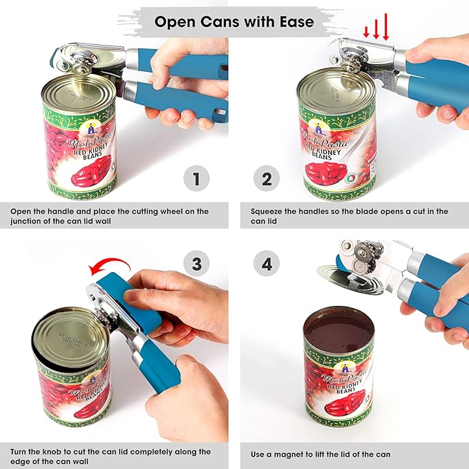 Beneno Heavy Duty Hand Can Opener Manual - Image 4