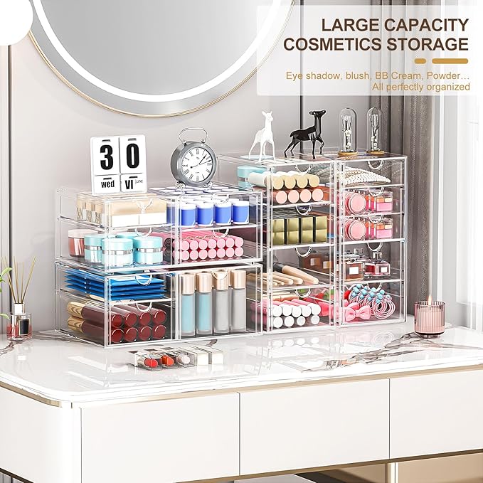 caktraie Makeup Organizer Storage - Image 3
