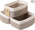 MiniArk Small Storage Baskets for Organizing | Closet Organizer Bins | Shelf by MiniArkStorageBasketsHome