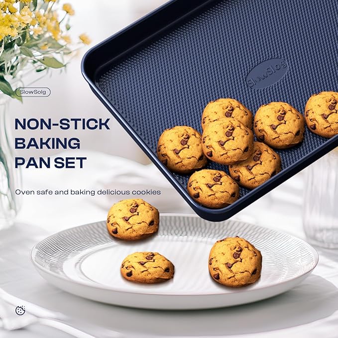 12-Piece Oven Safe Nonstick Bakeware Set - Image 3