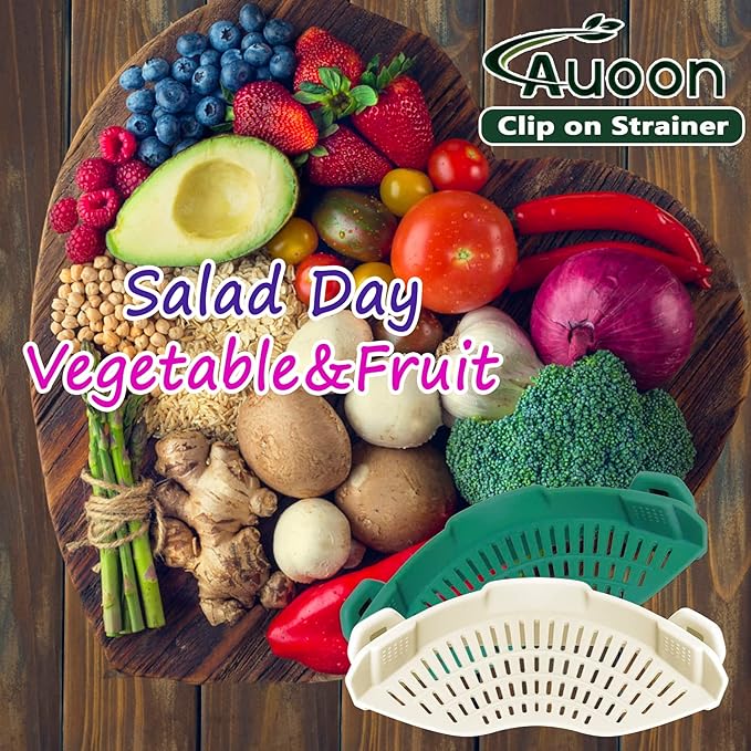 AUOON Clip On Strainer Silicone - Image 5