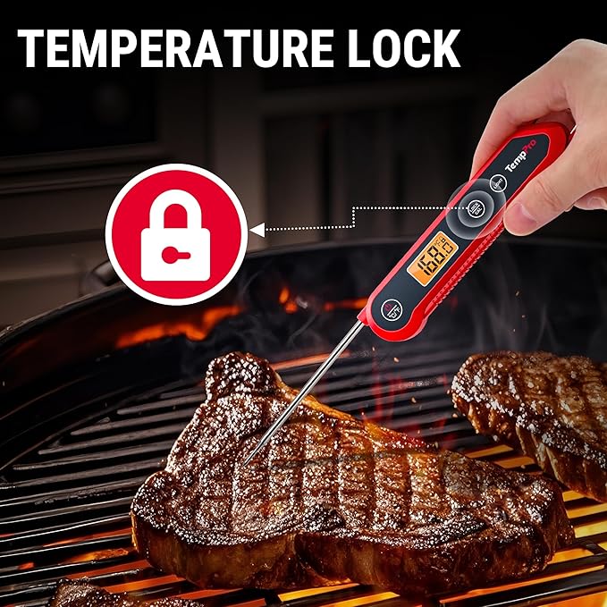 TempPro 1 Second Instant Read Digital Meat Thermometer, ±0.9°F Accuracy - Image 7