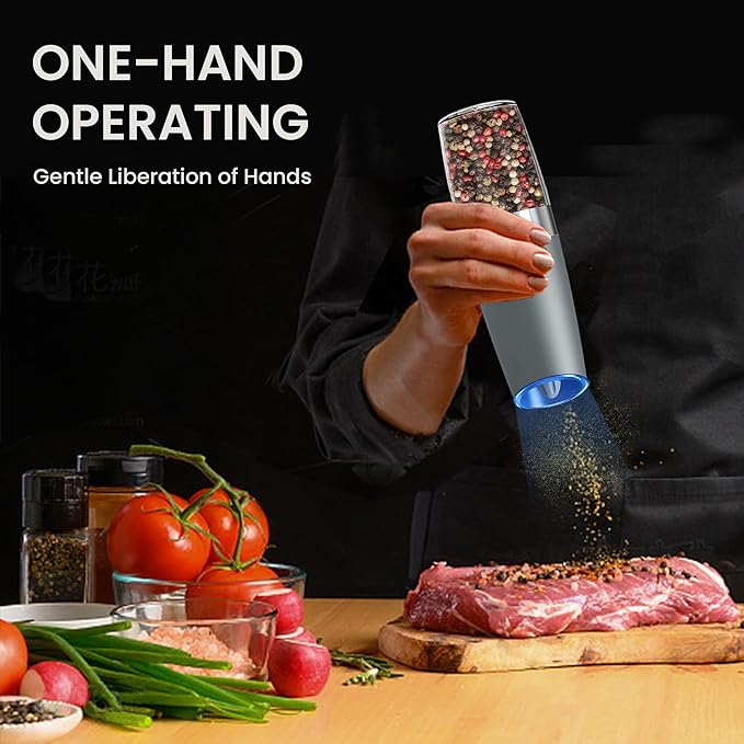 Battery Operated Salt And Pepper Grinder Set - Image 2