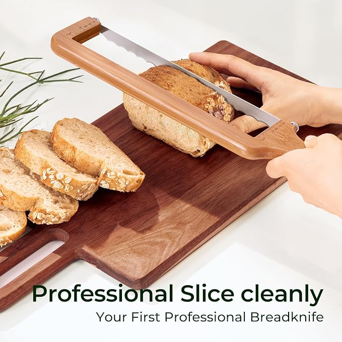 keechee Sourdough Bread Knife – Extra Large Bread Slicer - Image 2