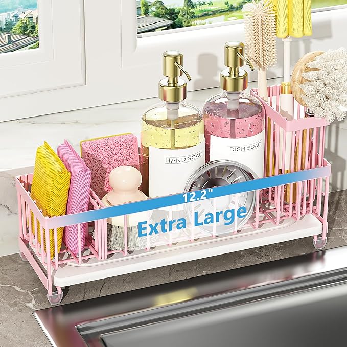 Cisily Extra Large Sink Caddy Organizer by CISILYHOMELIFE