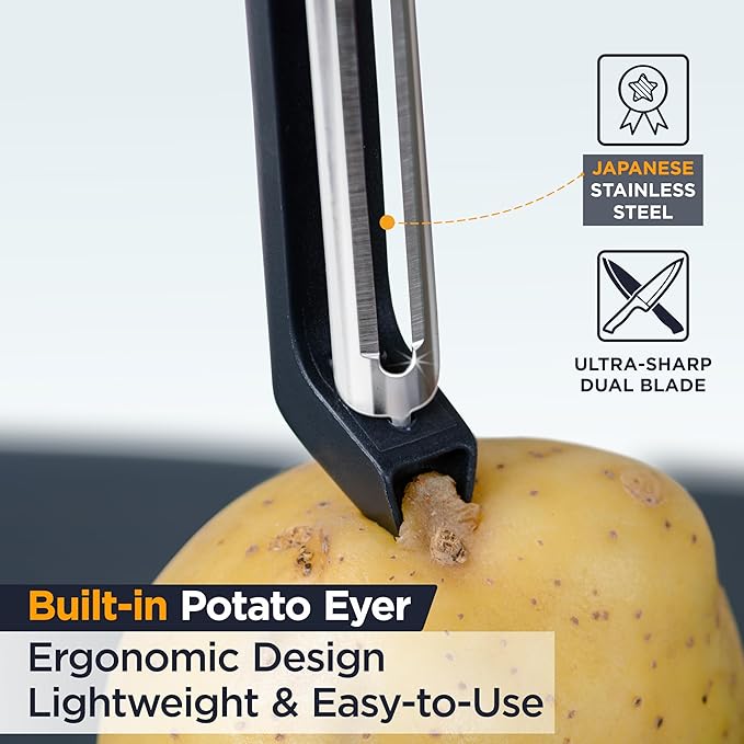 Deiss PRO Swivel Vegetable Peeler - Image 3