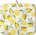 Lemon Dish Drying Mat for Kitchen Counter Spring Summer Microfiber Absorbent by Unknown