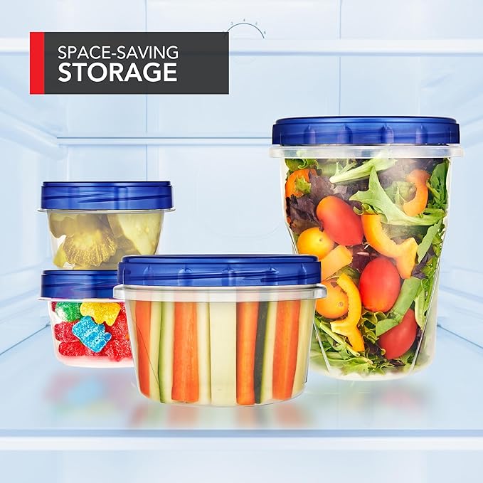 Stock Your Home 16oz Plastic Containers - Image 6