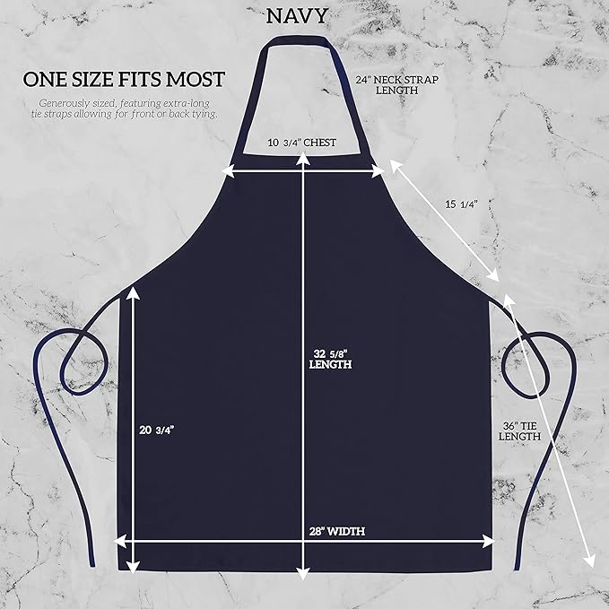 GREEN LIFESTYLE 120 Pack Professional Chef Apron– Grilling Aprons - Image 2