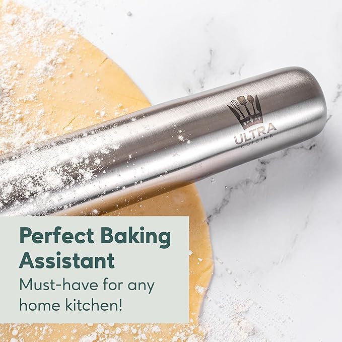 Ultra Cuisine French Rolling Pin - Image 9