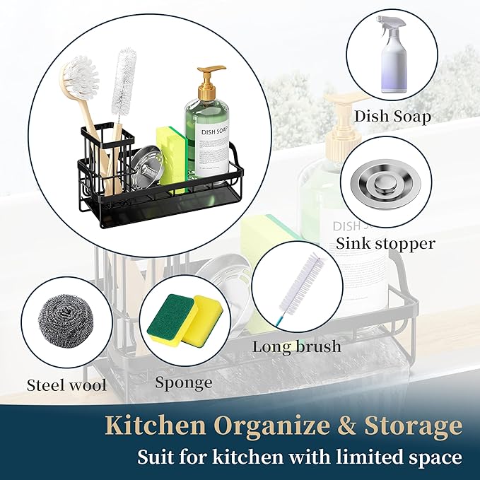 Consumest Sponge Holder for Kitchen Sink - Image 7