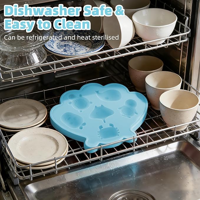 Fu Store Ice Cube Tray Shell Silicone Ice Cube Trays - Image 7