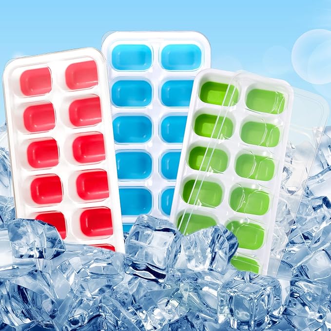 Honeydak 10 Pack 10 Pack Ice Cube Trays - Image 4