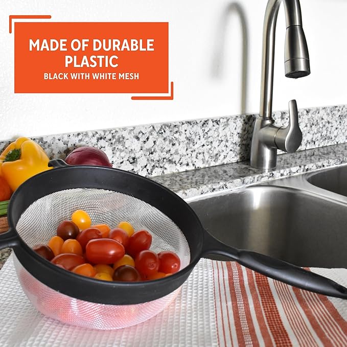 IMUSA USA IMU-71134 Plastic Strainer 7-Inch - Image 3