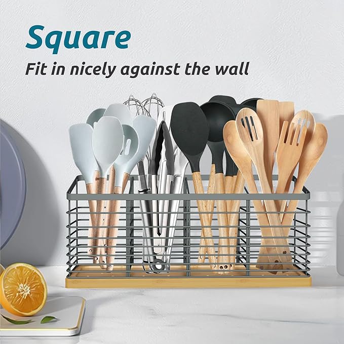 Suli Extra Large Kitchen Utensil Holder - Image 5