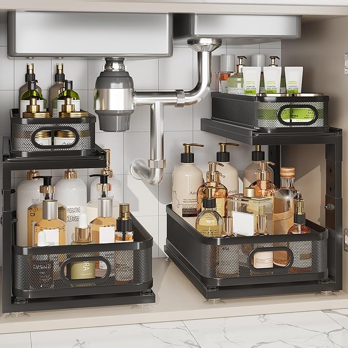 2 Pack Under Sink Organizer by Corbyles