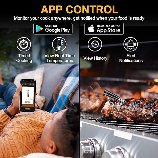 EIHO Wireless Bluetooth Meat Thermometer - Image 6