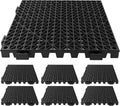 Tioncy 6 Pcs Bar Countertop Supplies Interlocking Mats 12 x 12 Inch Rubber by Tioncy