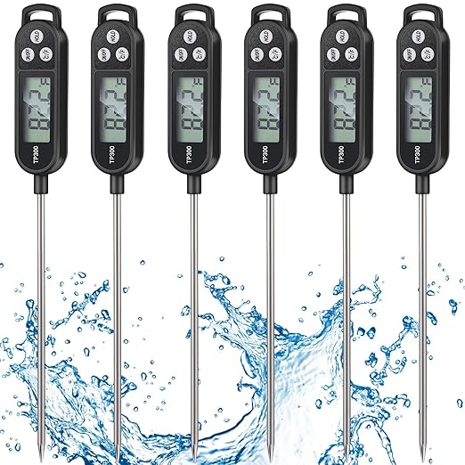 Copkim 6 Pcs Instant Read Meat Thermometer by Copkim
