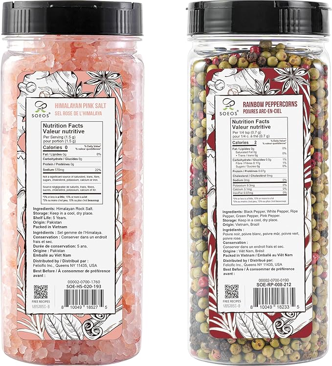 Soeos Salt + Peppercorns - Image 2