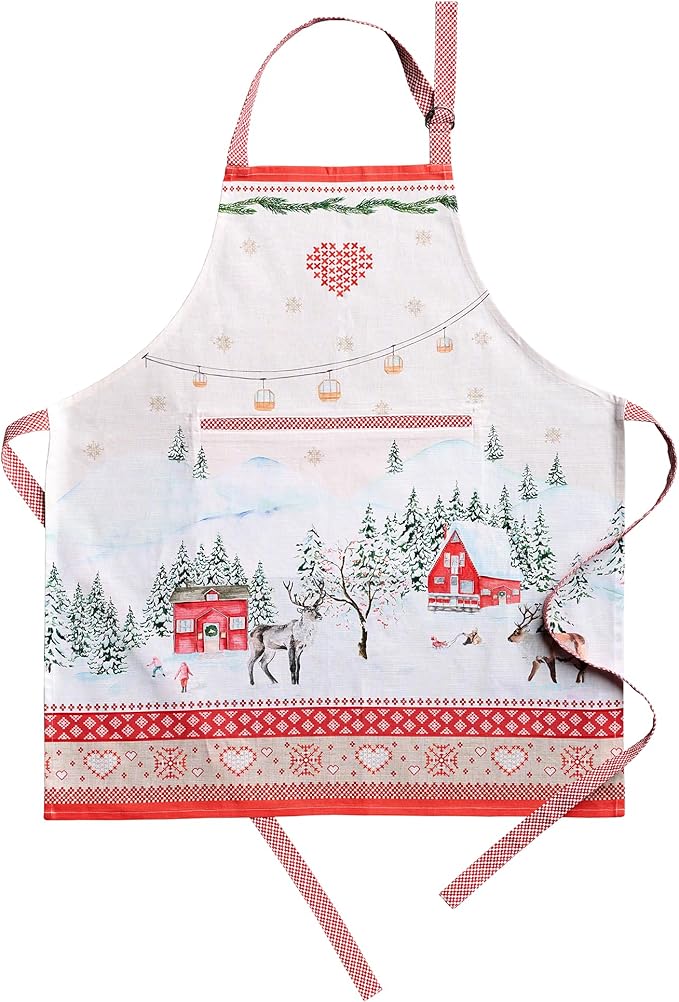 Maison d' Hermine 100% Cotton Apron by MaisondHermine