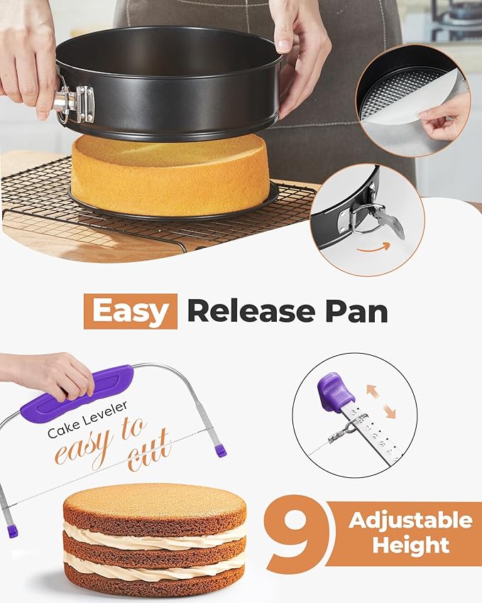 Kootek 700pcs Cake Decorating Kit, Baking Supplies - Image 3
