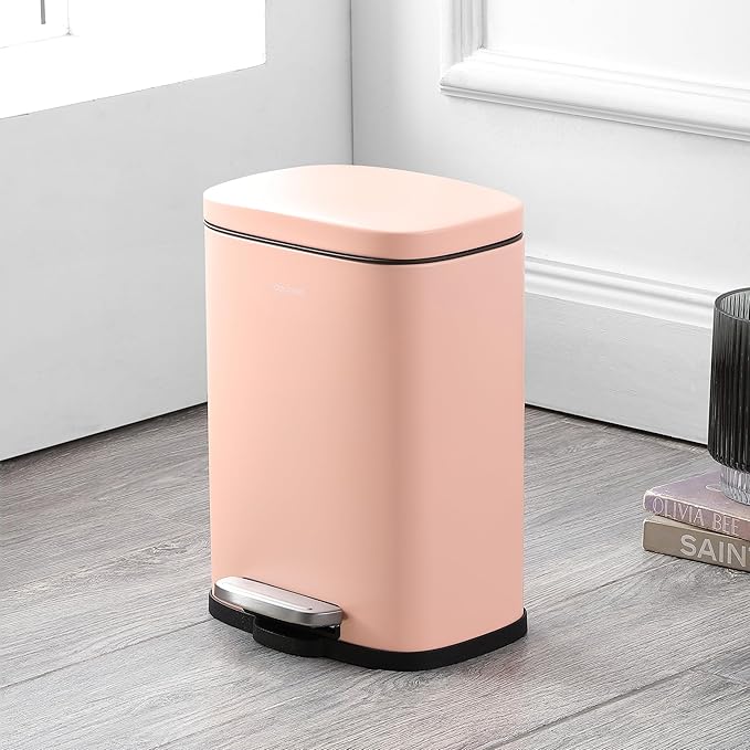 happimess HPM1006G Connor Rectangular 13-Gallon Trash Can - Image 7