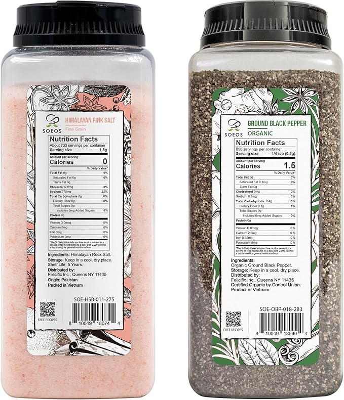 Soeos Salt + Peppercorns - Image 2