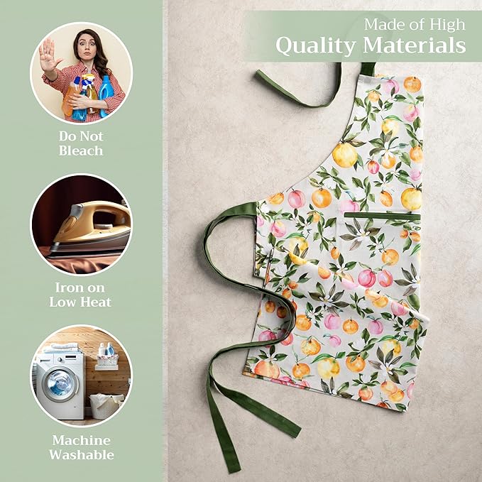 Maison d' Hermine 100% Cotton Apron - Image 3