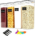 2.8L Airtight Food Storage Containers Set by stusgo