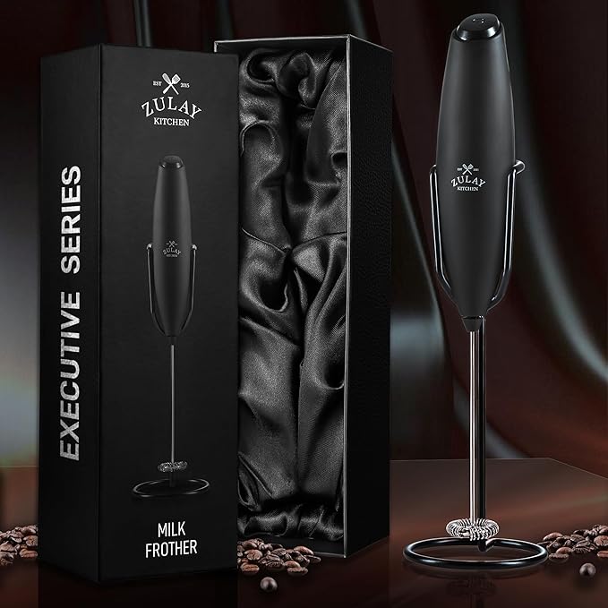 Zulay Kitchen Executive Series Milk Frother Wand - Image 8