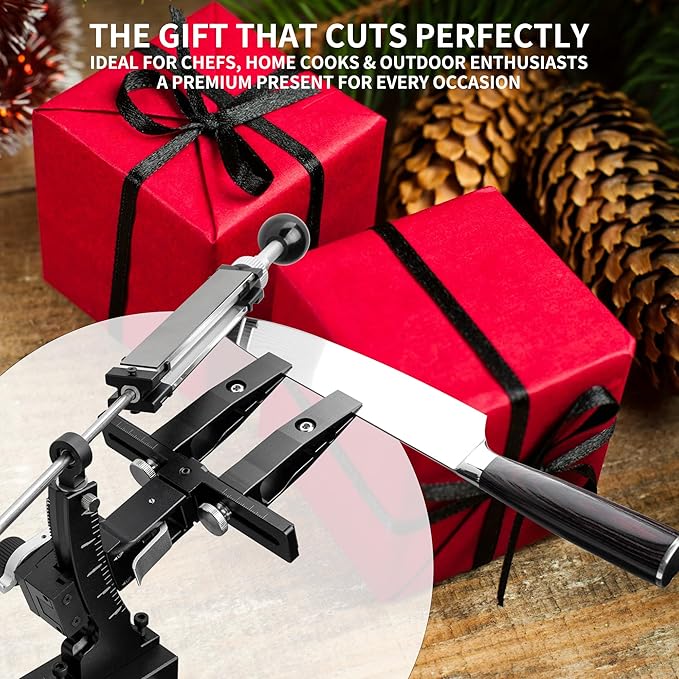 CWOVRS Knife Sharpening System, Precision Adjust Knife Sharpener 9–25° - Image 6