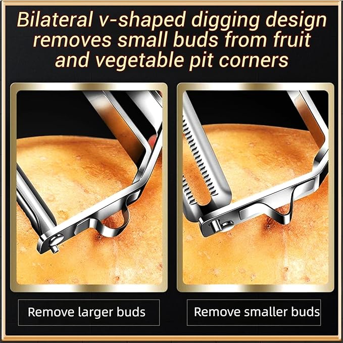 Vegetable Peeler, Stainless Steel Y-Shaped Blade - Image 4