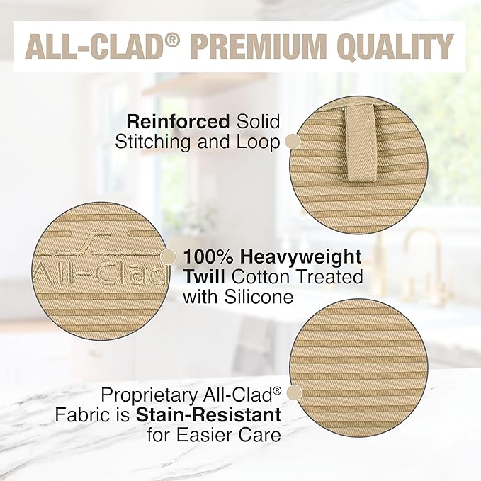 All-Clad Premium Pot Holder & Hot Pad: Heat Resistant to 500 Degrees - Image 5