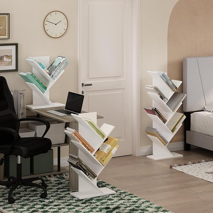 Furinno Tree Book Shelf, 5-Tier Bookshelf - Image 5