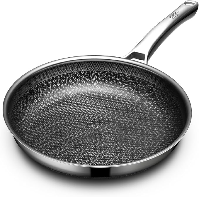 OATOFP Non Stick Frying Pans 12 inch, Hybrid Frying Skillets Nonstick, non by UltimateCookwareDestination