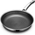 OATOFP Non Stick Frying Pans 12 inch, Hybrid Frying Skillets Nonstick, non by UltimateCookwareDestination