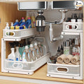 2 Pack 17.3IN-Depth Under Sink Organizer by UnderSinkOrganizer
