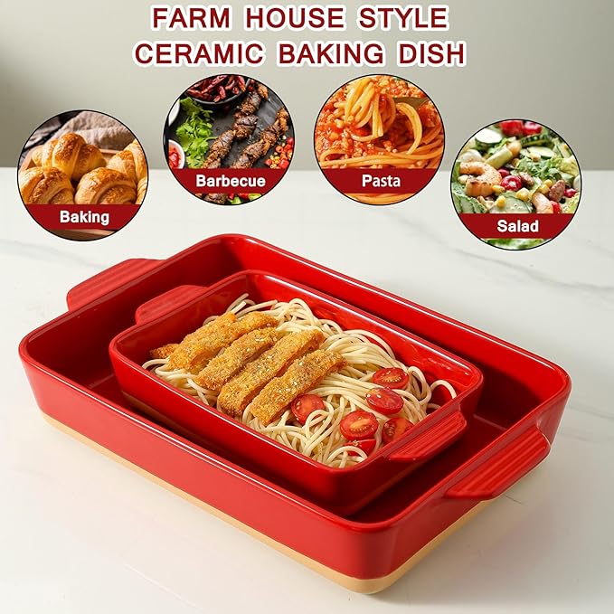 Ceramic Baking Casserole Dish - Image 4