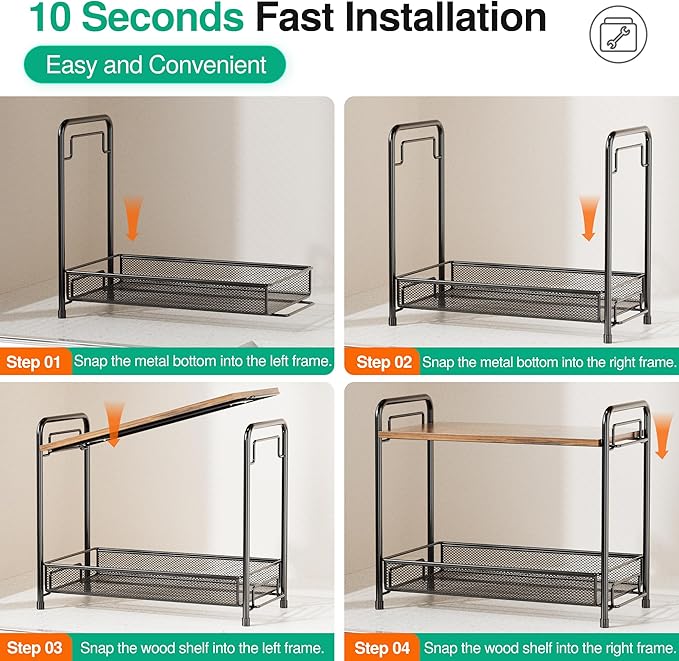 2 Pack Spice Rack Organizer for Countertop - Image 7